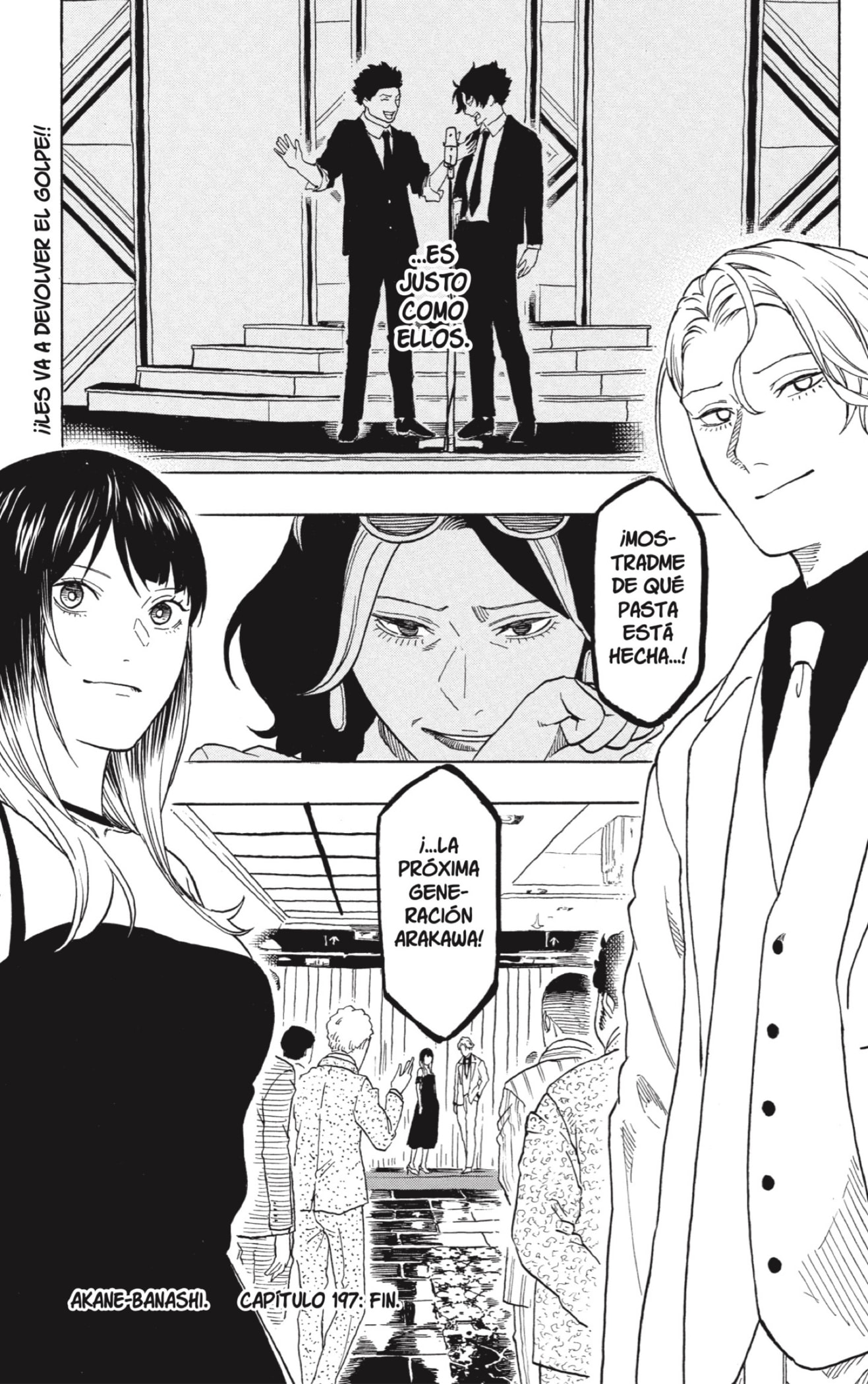 Akane-banashi Capitulo 197 página 19