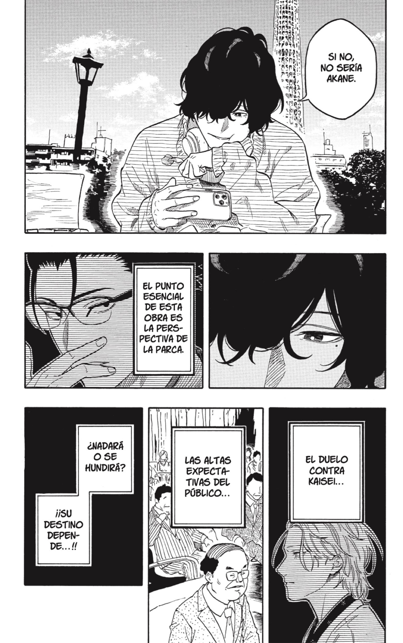 Akane-banashi Capitulo 201 página 14