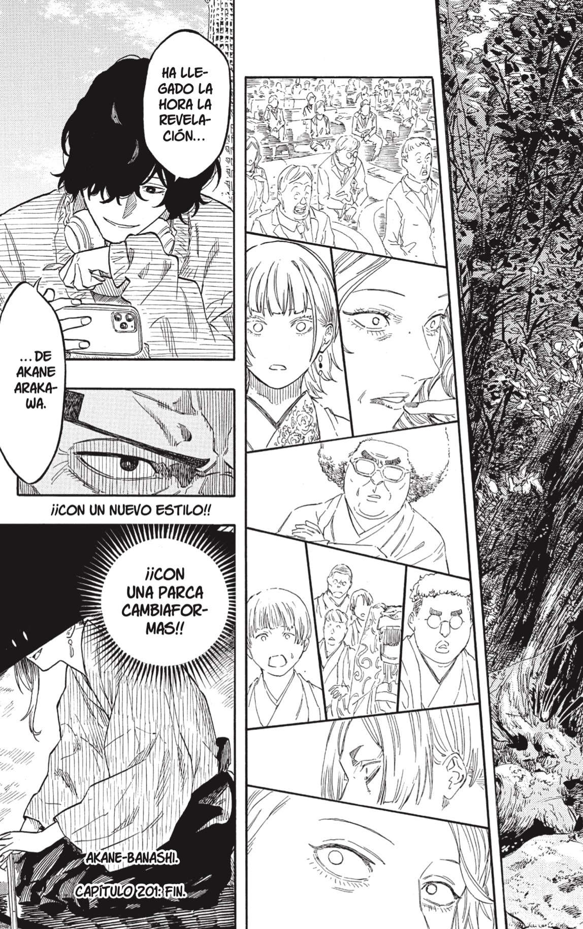 Akane-banashi Capitulo 201 página 21
