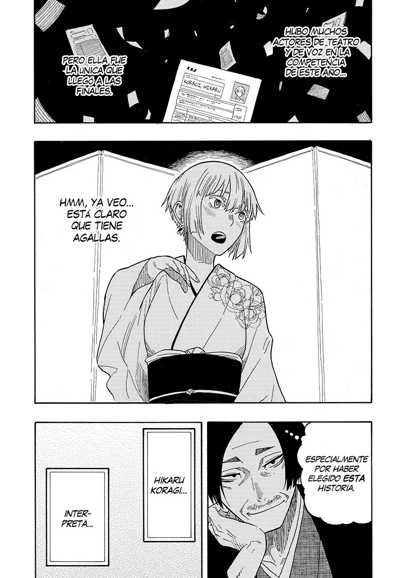 Akane-banashi Capitulo 21: El rakugo de Hikaru página 6