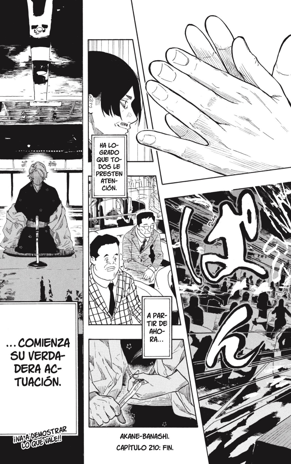 Akane-banashi Capitulo 210 página 19