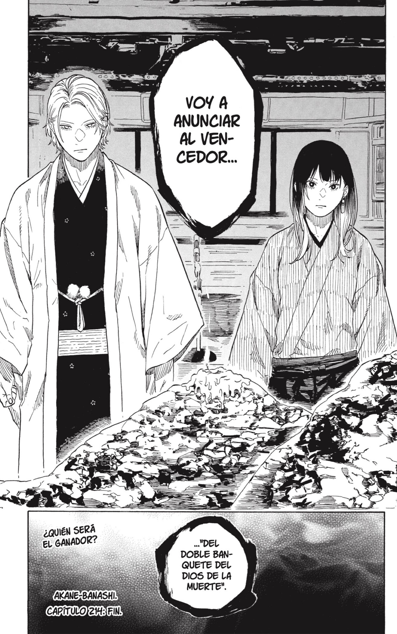 Akane-banashi Capitulo 214 página 19