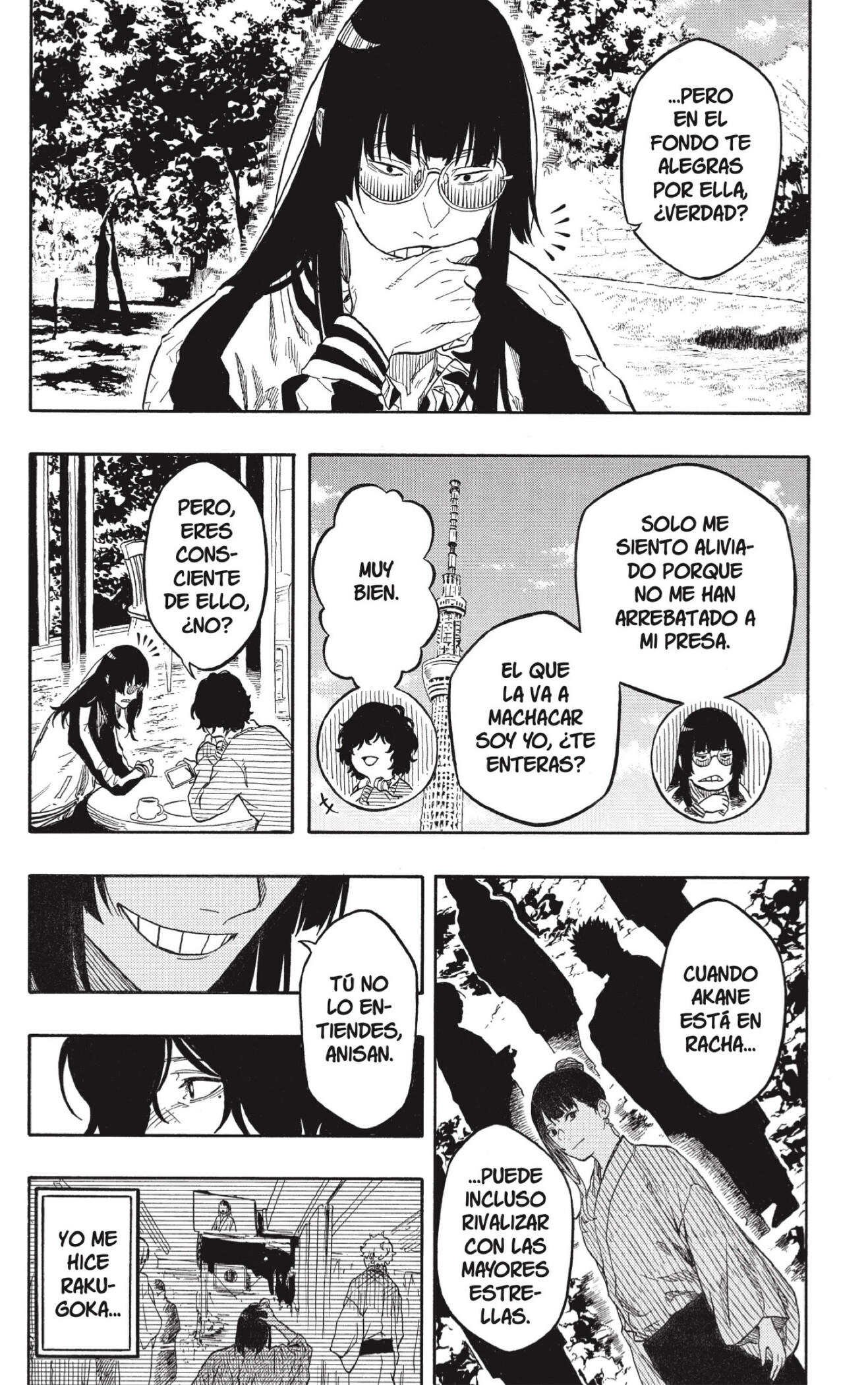Akane-banashi Capitulo 216 página 4