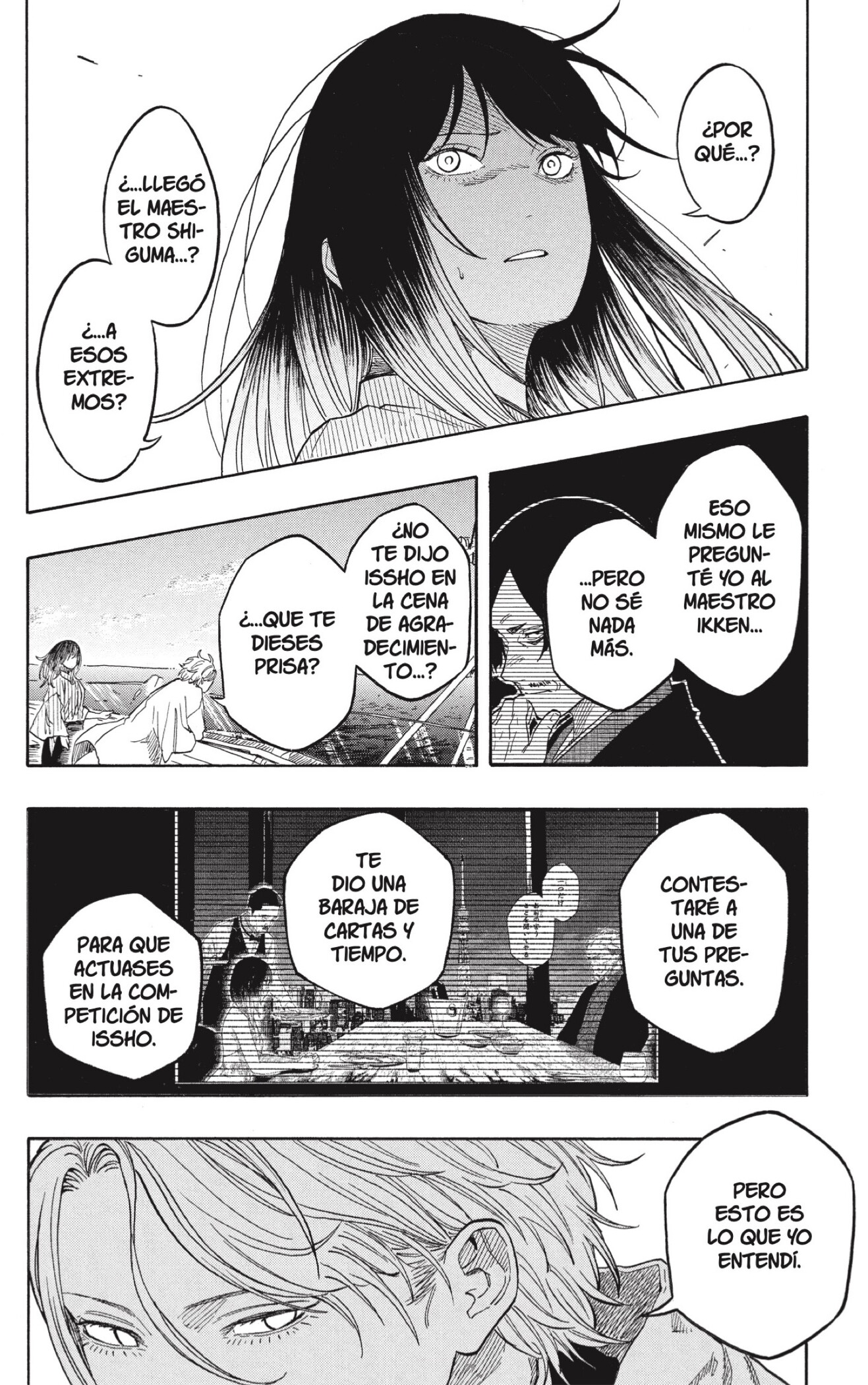 Akane-banashi Capitulo 217 página 8