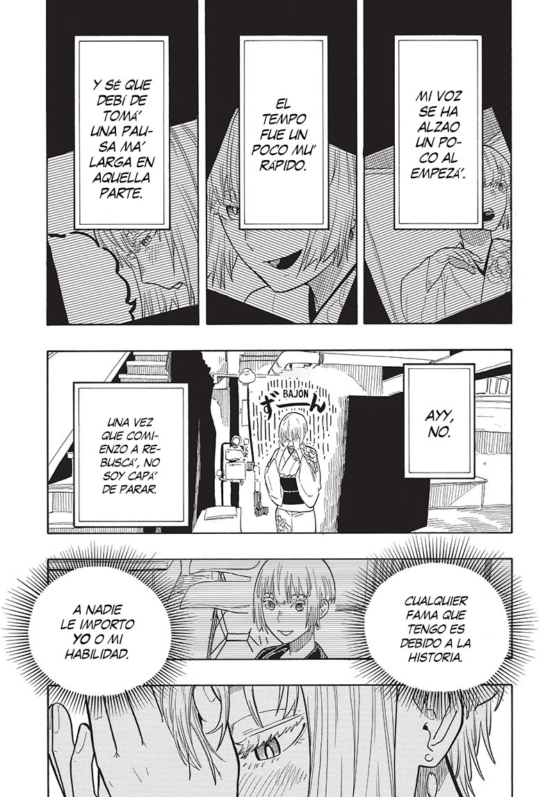 Akane-banashi Capitulo 22: Como intérprete página 8
