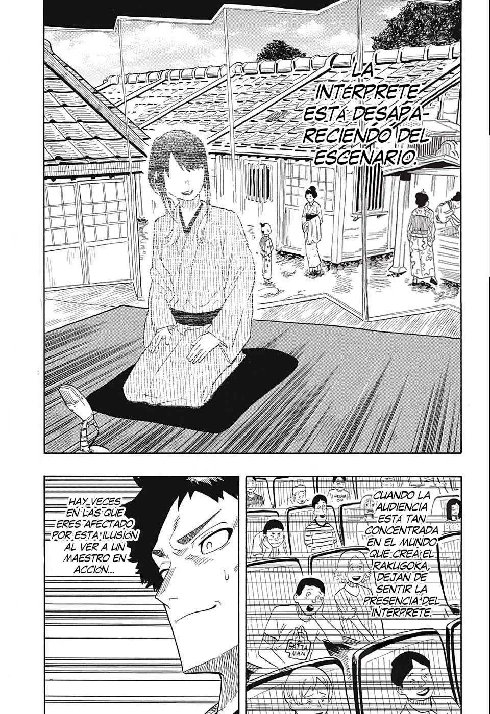 Akane-banashi Capitulo 25: El escenario que desaparece página 10