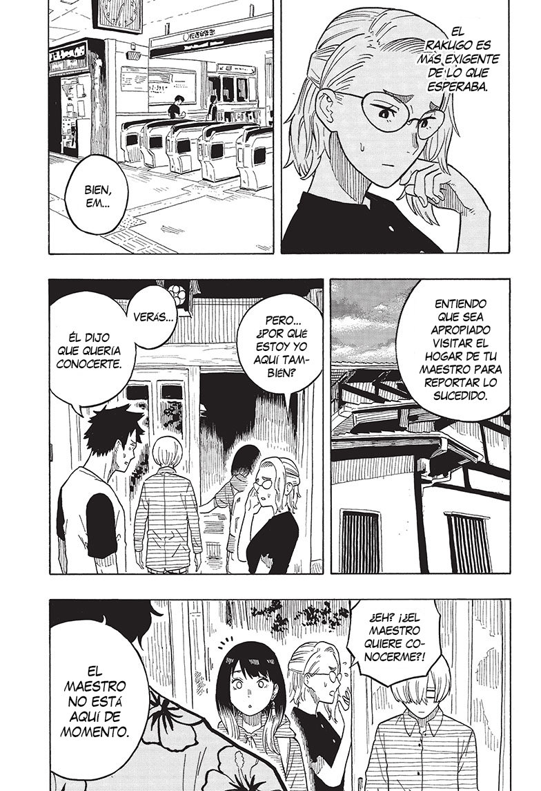 Akane-banashi Capitulo 29: Un mundo maravilloso página 4