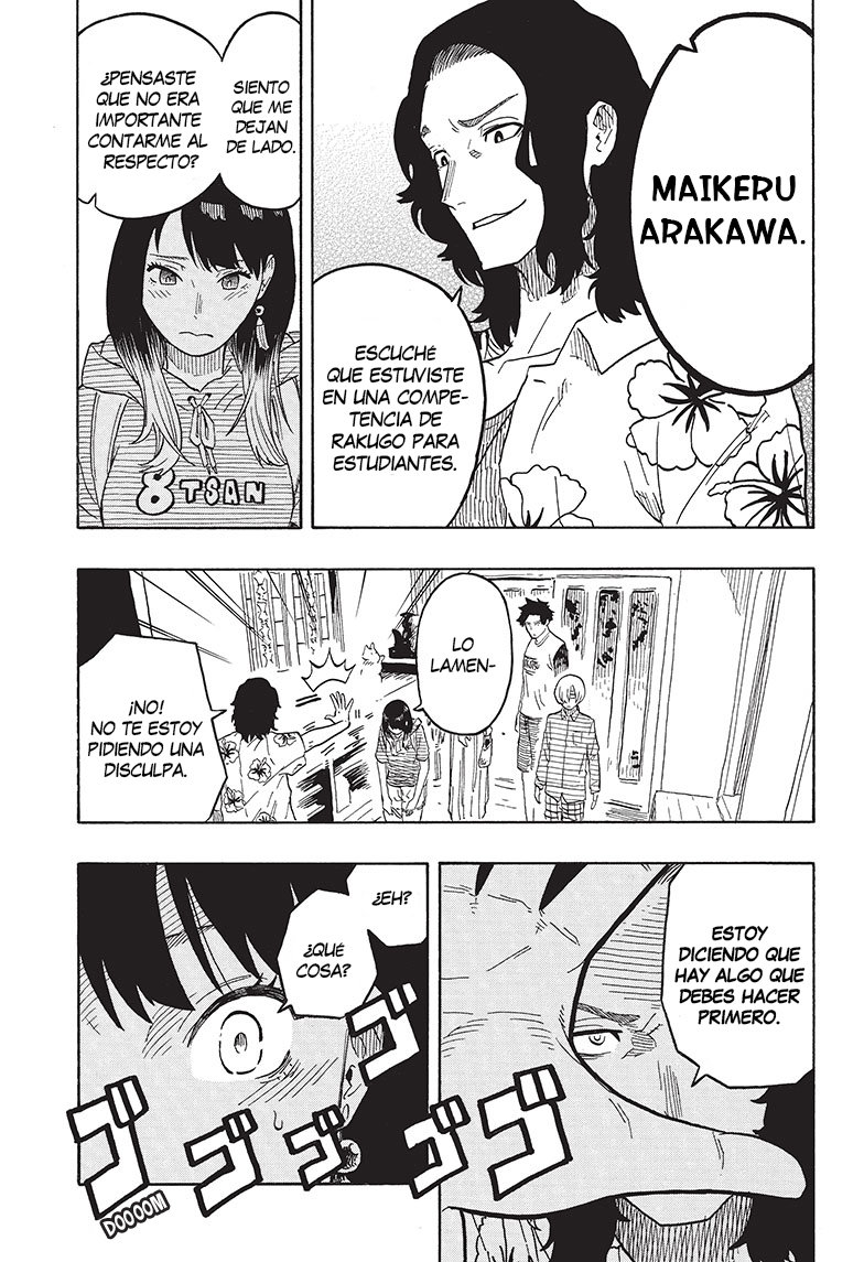 Akane-banashi Capitulo 29: Un mundo maravilloso página 6