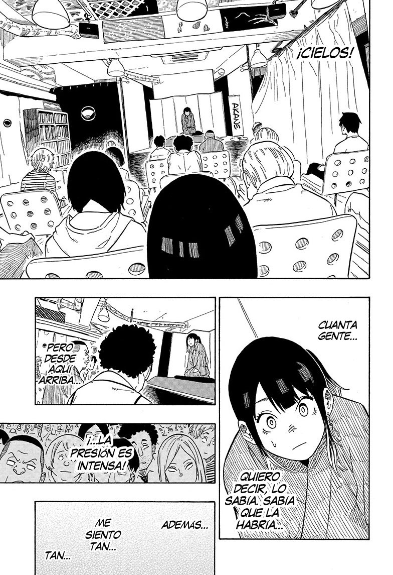 Akane-banashi Capitulo 3: Primera actuación página 12