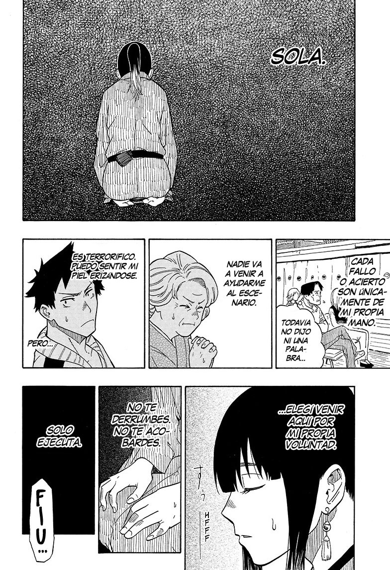 Akane-banashi Capitulo 3: Primera actuación página 13