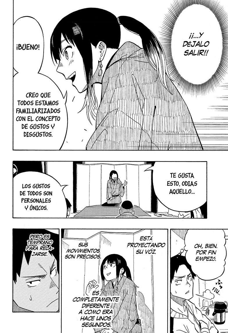 Akane-banashi Capitulo 3: Primera actuación página 15