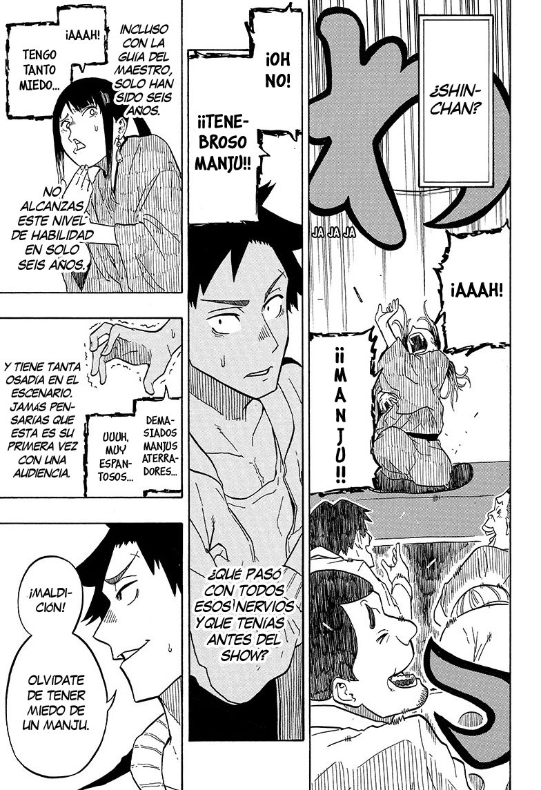 Akane-banashi Capitulo 3: Primera actuación página 21