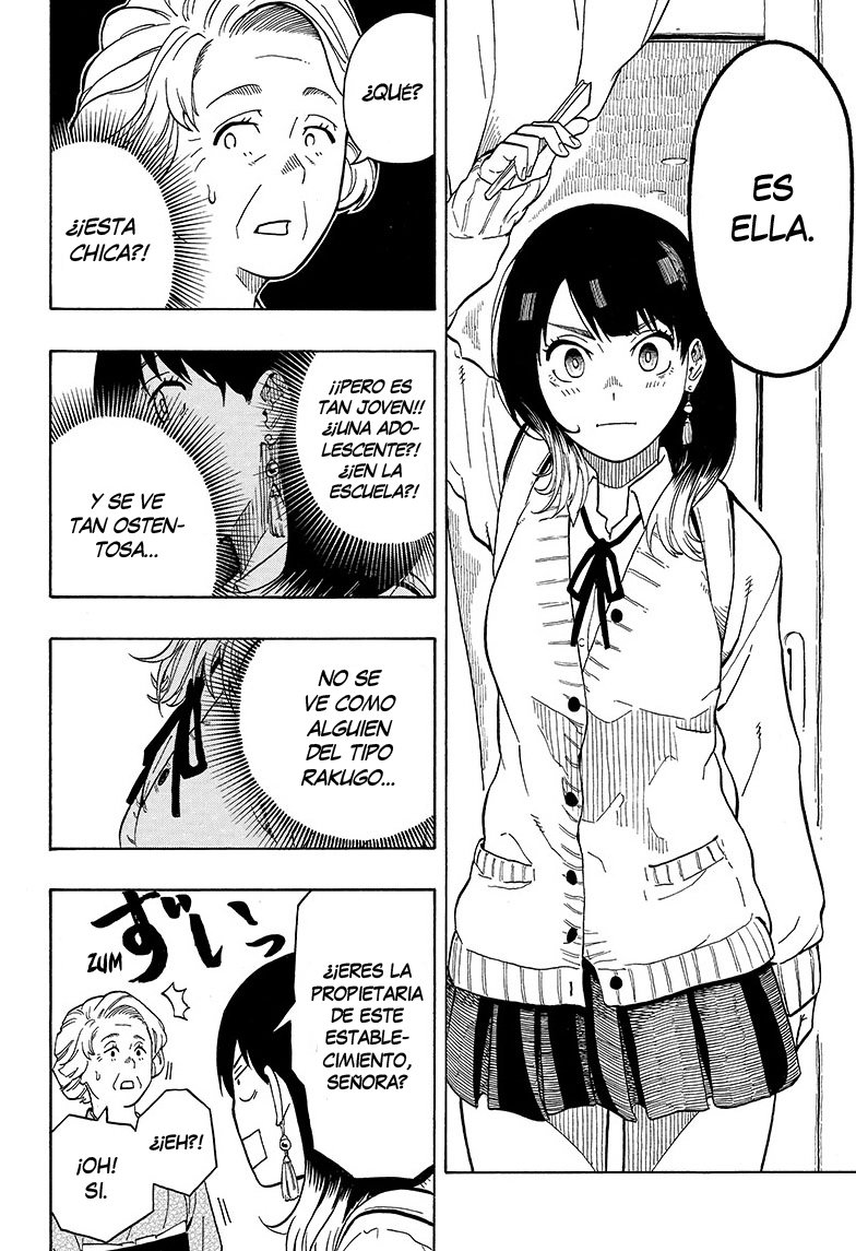 Akane-banashi Capitulo 3: Primera actuación página 5