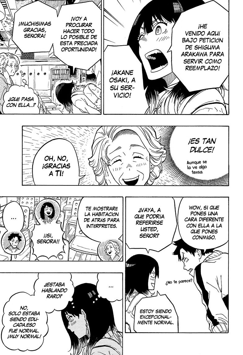 Akane-banashi Capitulo 3: Primera actuación página 6