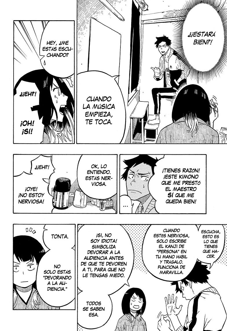 Akane-banashi Capitulo 3: Primera actuación página 9