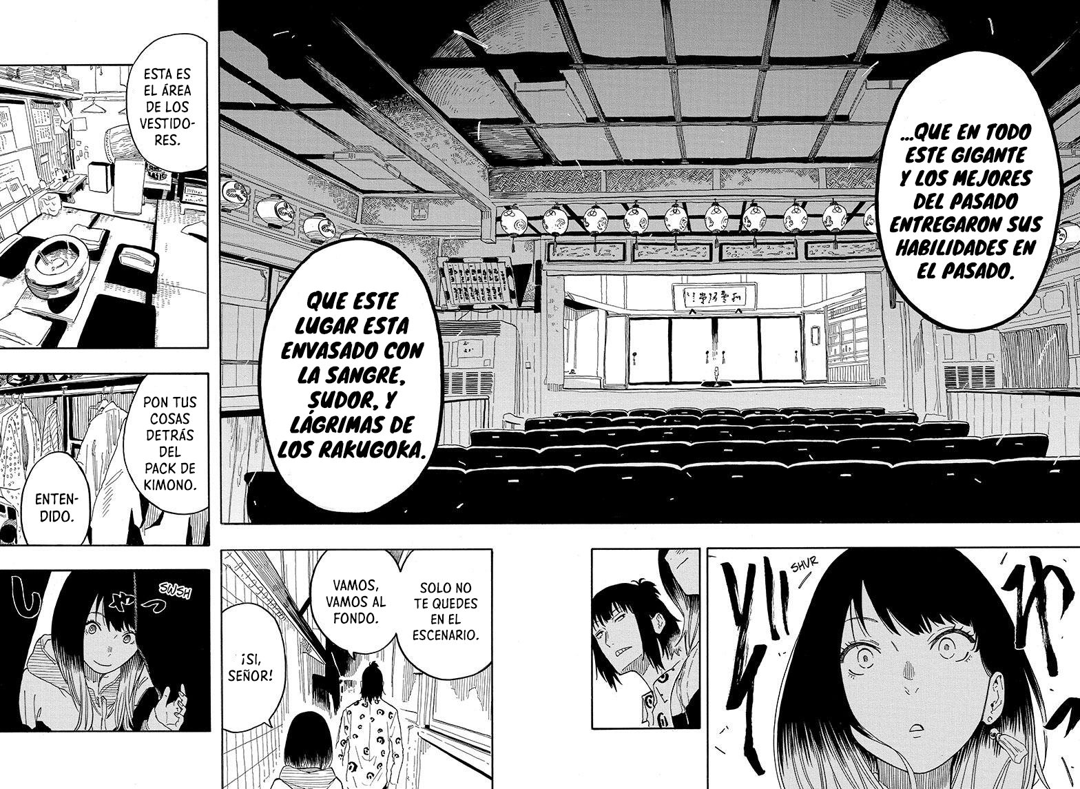 Akane-banashi Capitulo 32: Yasaka-Tei. página 12
