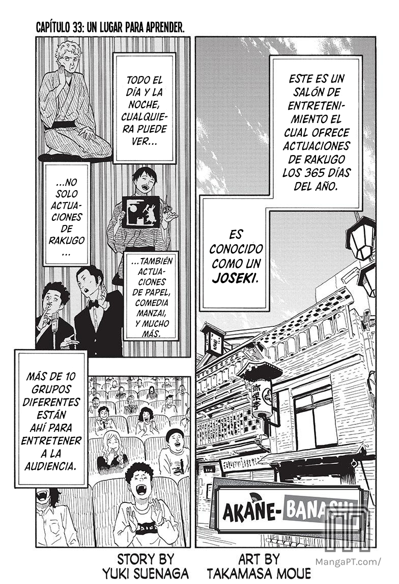 Akane-banashi Capitulo 33: Un lugar para aprender página 2
