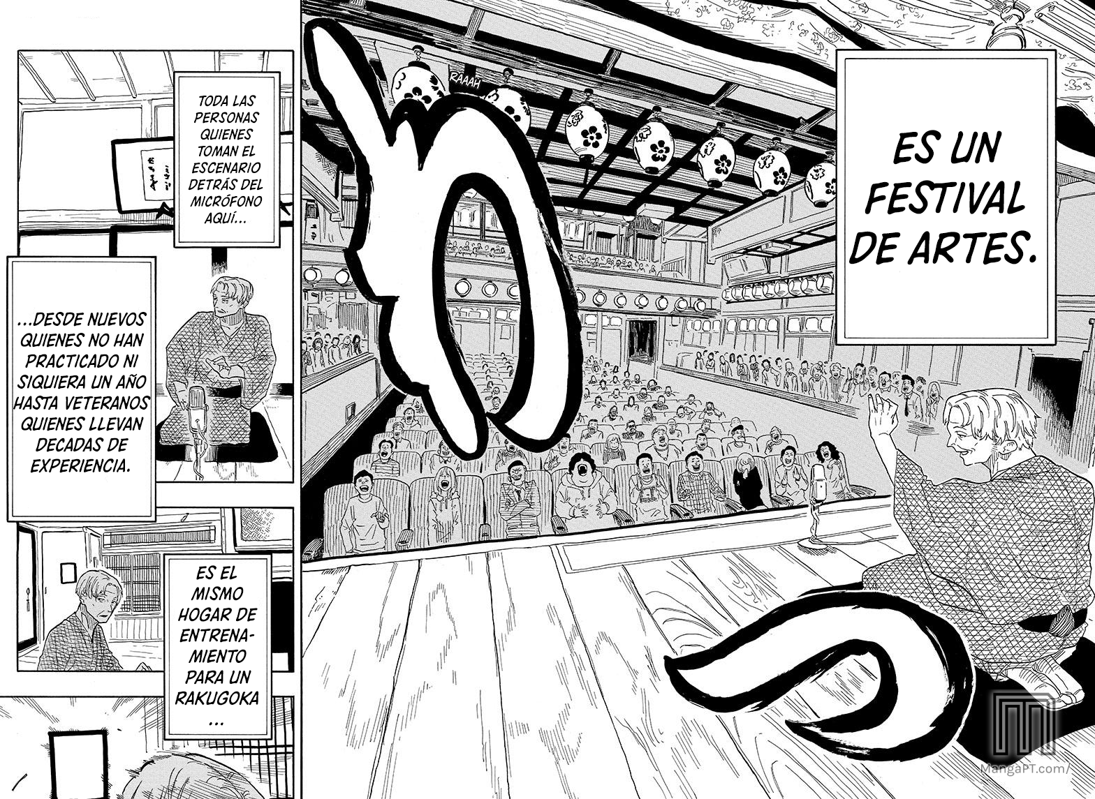 Akane-banashi Capitulo 33: Un lugar para aprender página 3