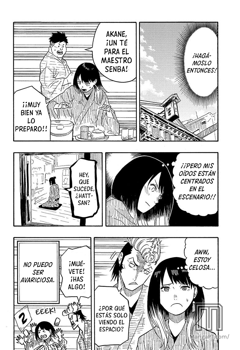 Akane-banashi Capitulo 34: Escuchando en el fondo página 11