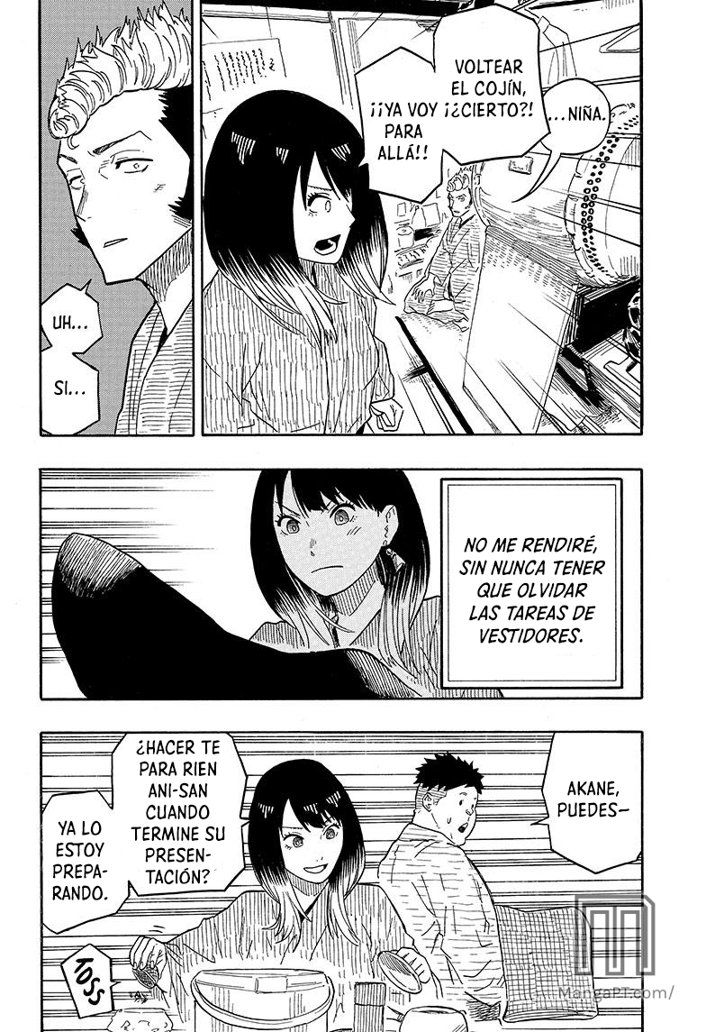 Akane-banashi Capitulo 34: Escuchando en el fondo página 13