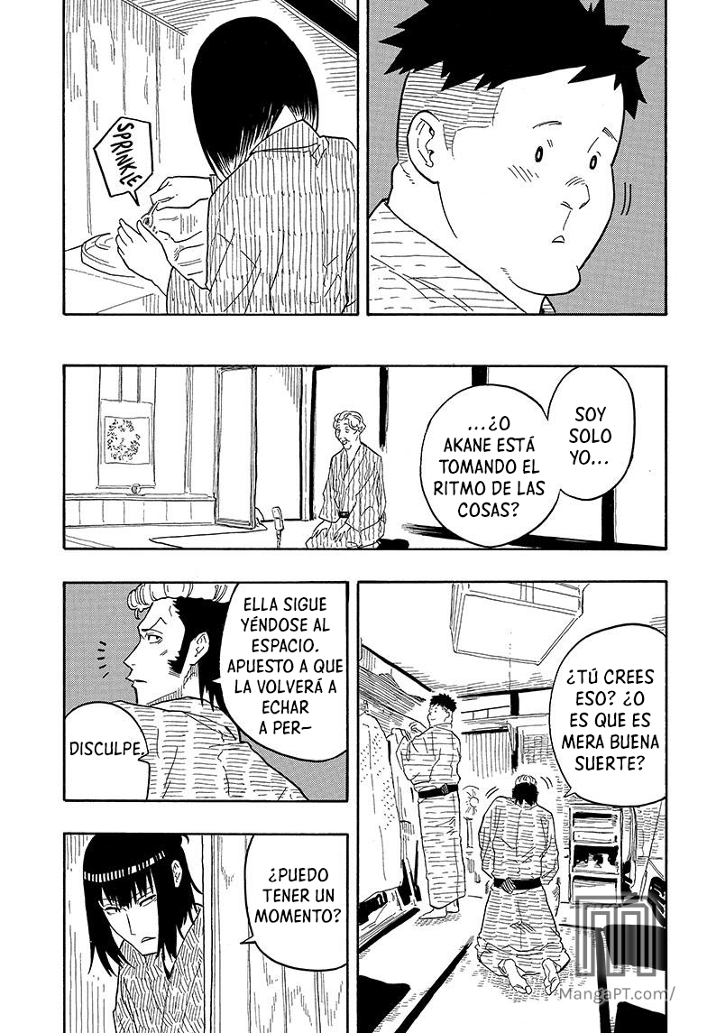 Akane-banashi Capitulo 34: Escuchando en el fondo página 14