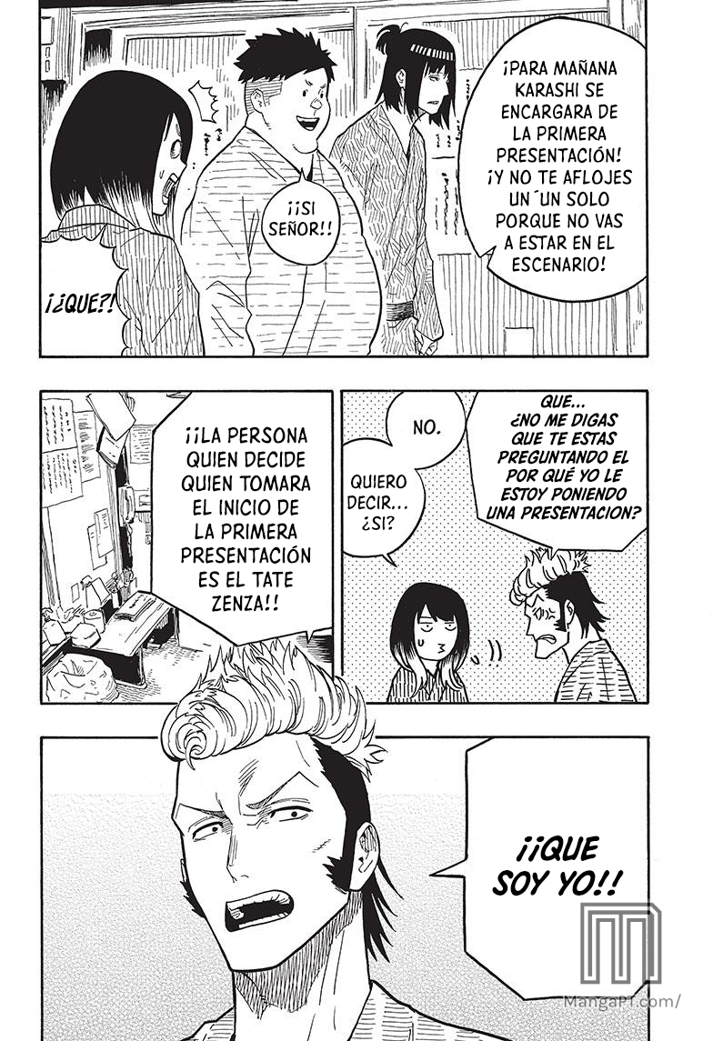 Akane-banashi Capitulo 34: Escuchando en el fondo página 5