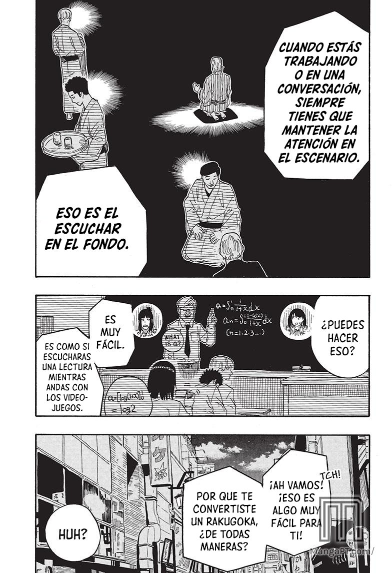 Akane-banashi Capitulo 34: Escuchando en el fondo página 8