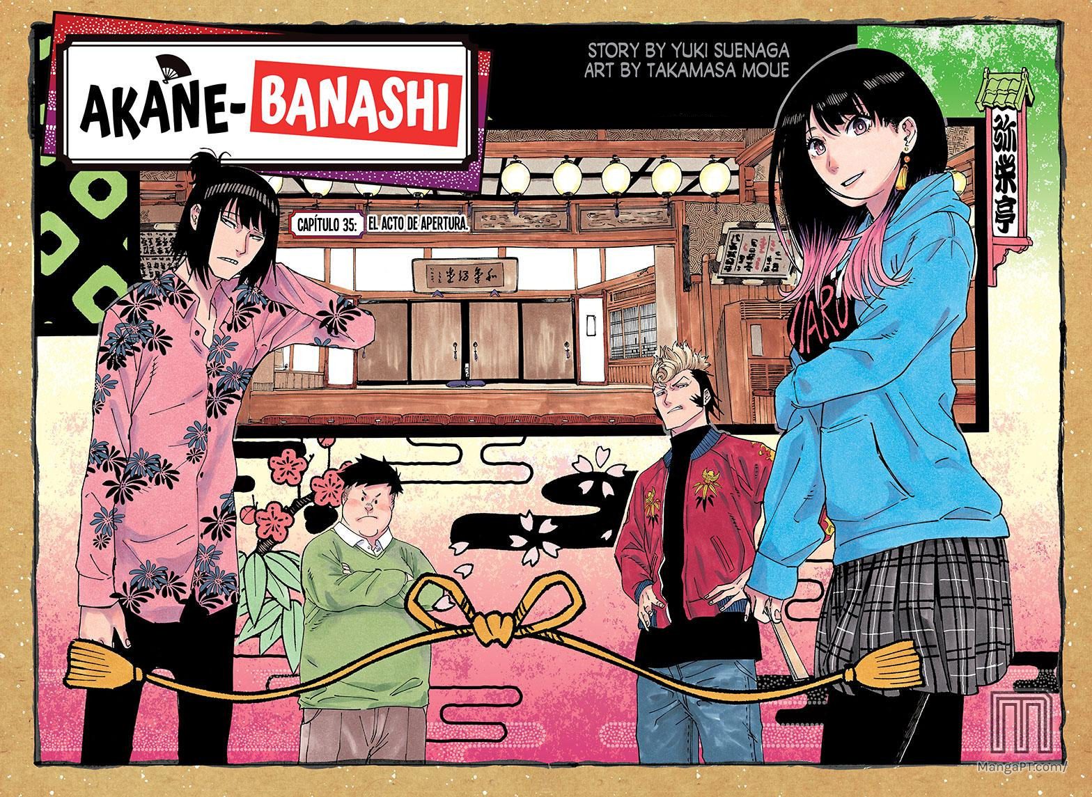 Akane-banashi Capitulo 35: El Acto de Apertura página 3