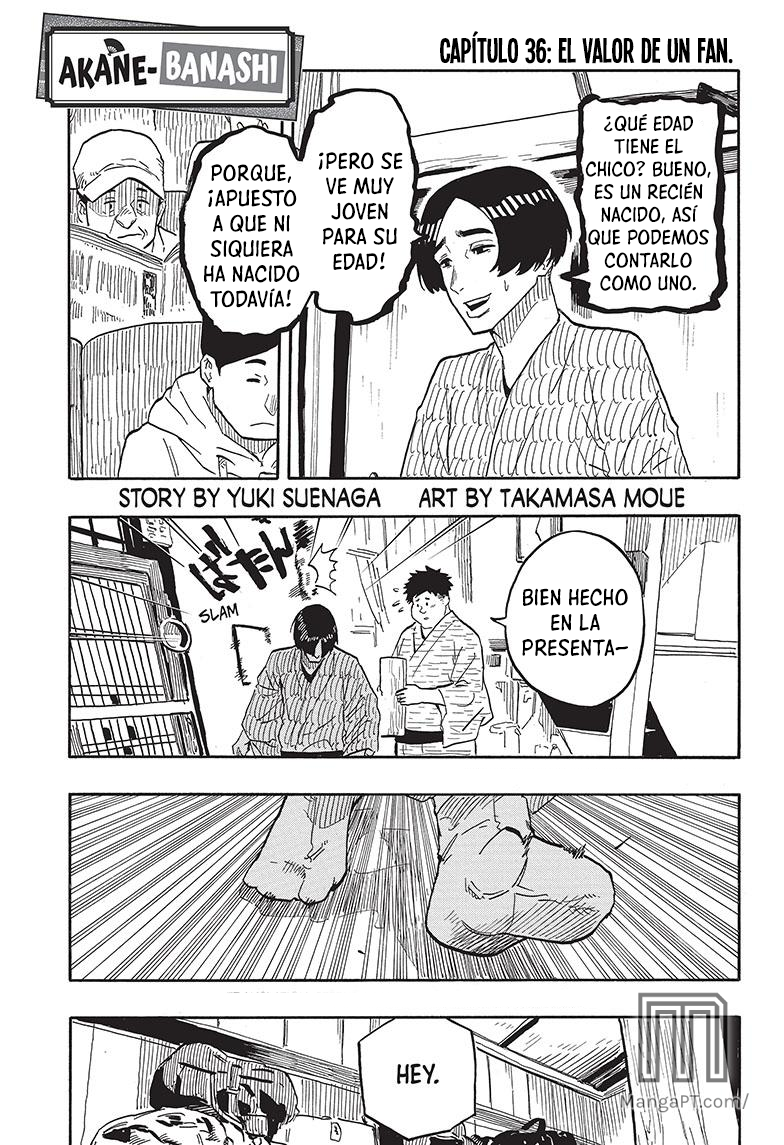 Akane-banashi Capitulo 36: El valor de un fan. página 2