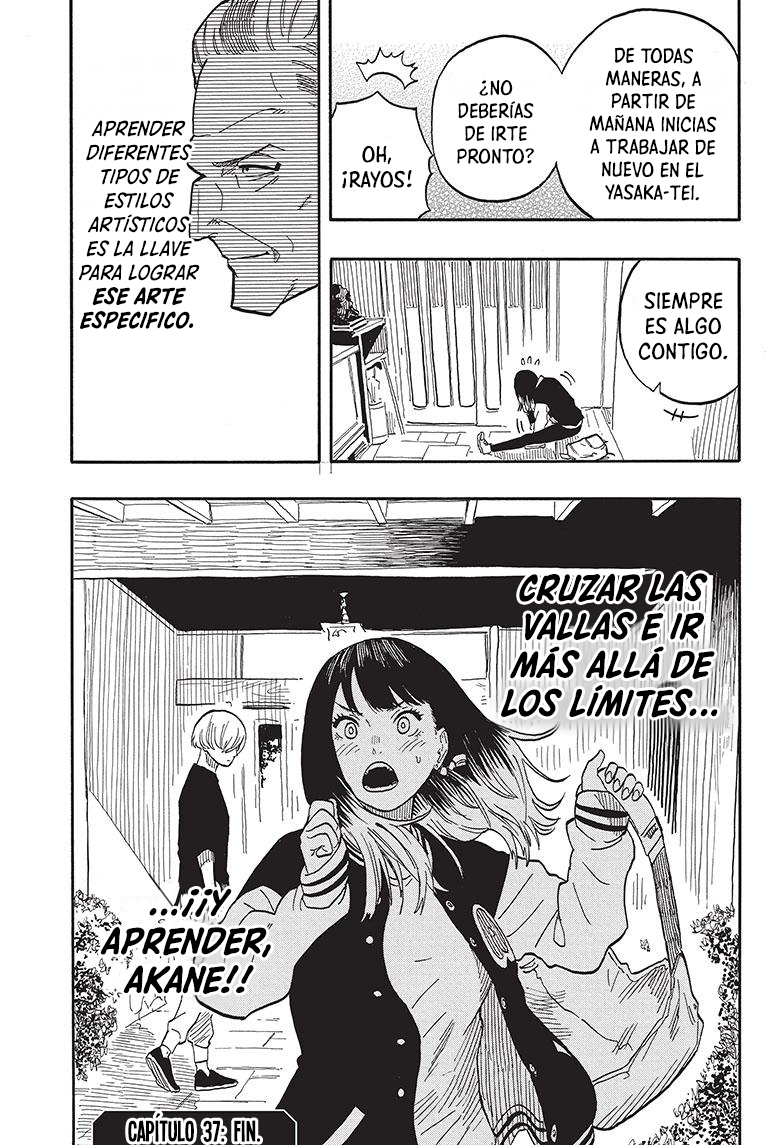Akane-banashi Capitulo 37: Misión de Rakugo página 21
