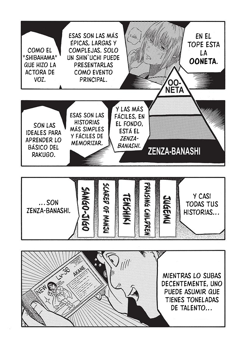 Akane-banashi Capitulo 37: Misión de Rakugo página 8