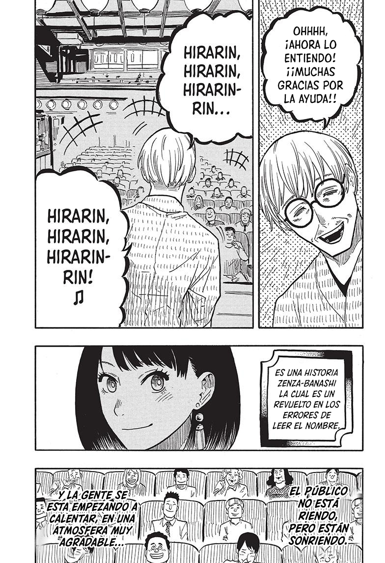 Akane-banashi Capitulo 38: Modales y Etiquetas página 6