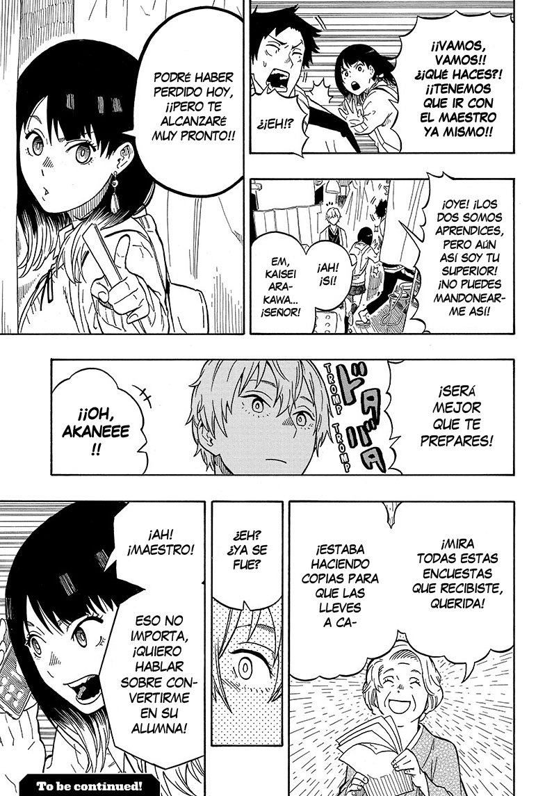 Akane-banashi Capitulo 4: ¿Quién es ese? página 19