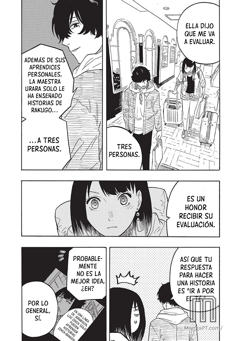 Akane-banashi Capitulo 42: Evaluación página 18