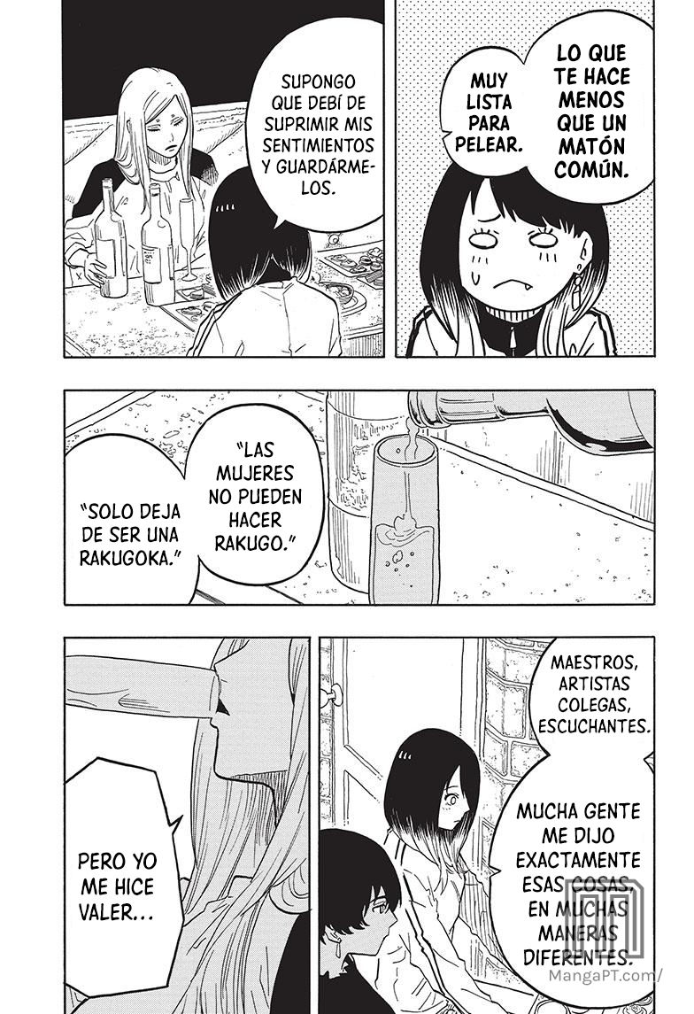 Akane-banashi Capitulo 42: Evaluación página 8