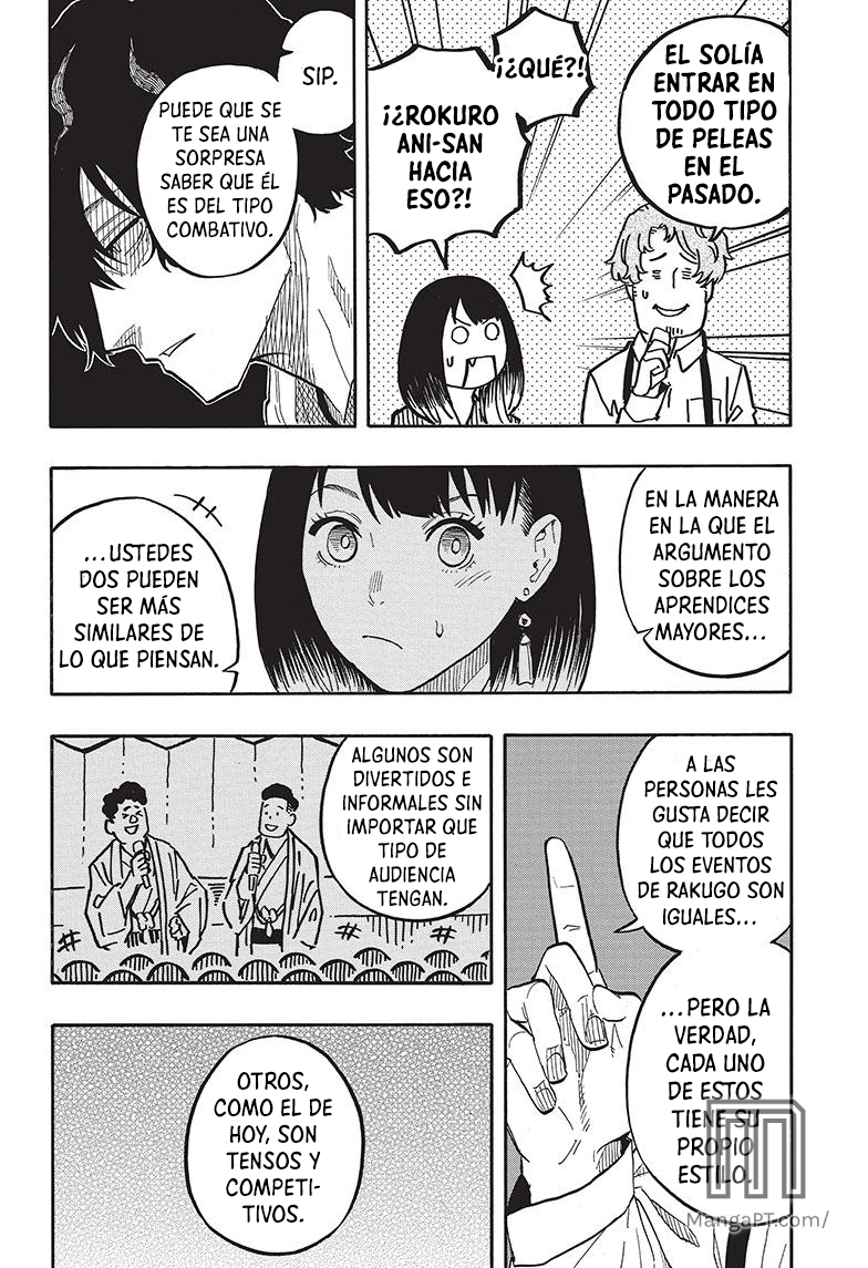 Akane-banashi Capitulo 43: El chico bendecido página 21