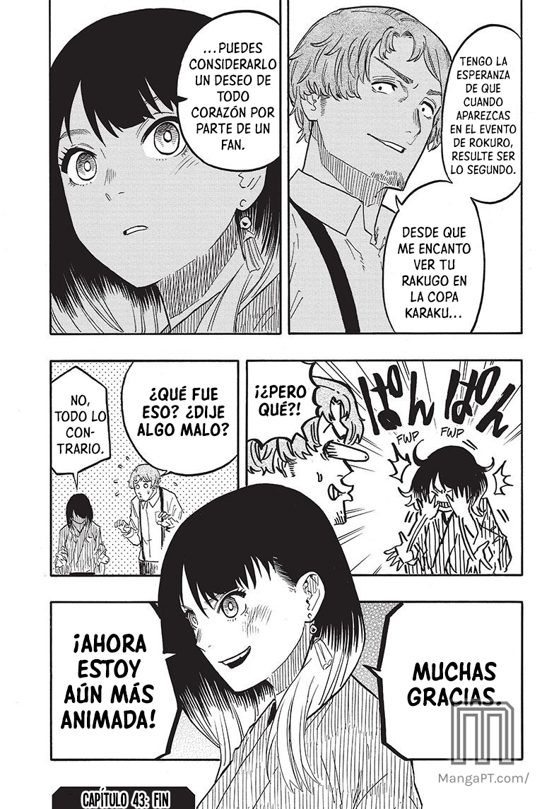 Akane-banashi Capitulo 43: El chico bendecido página 22