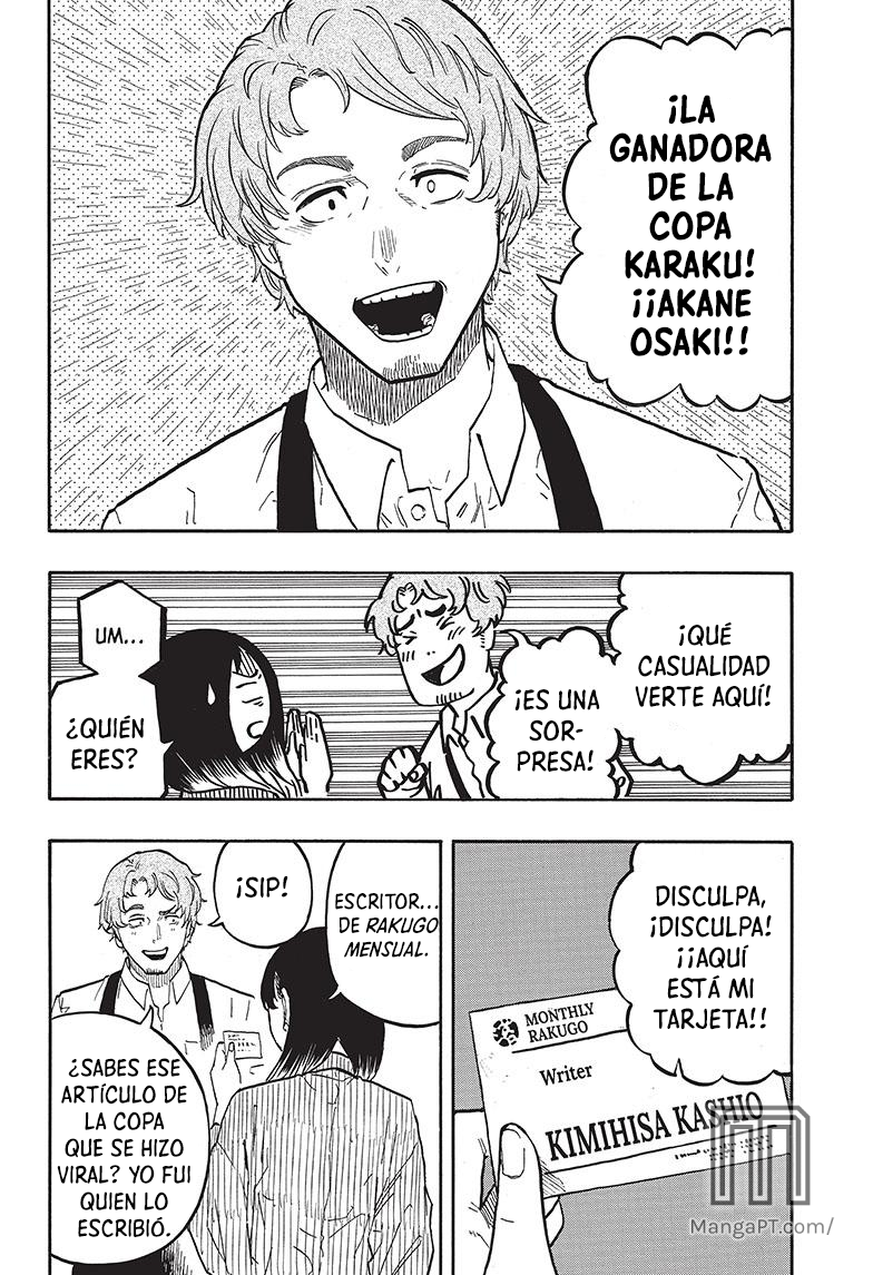Akane-banashi Capitulo 43: El chico bendecido página 5