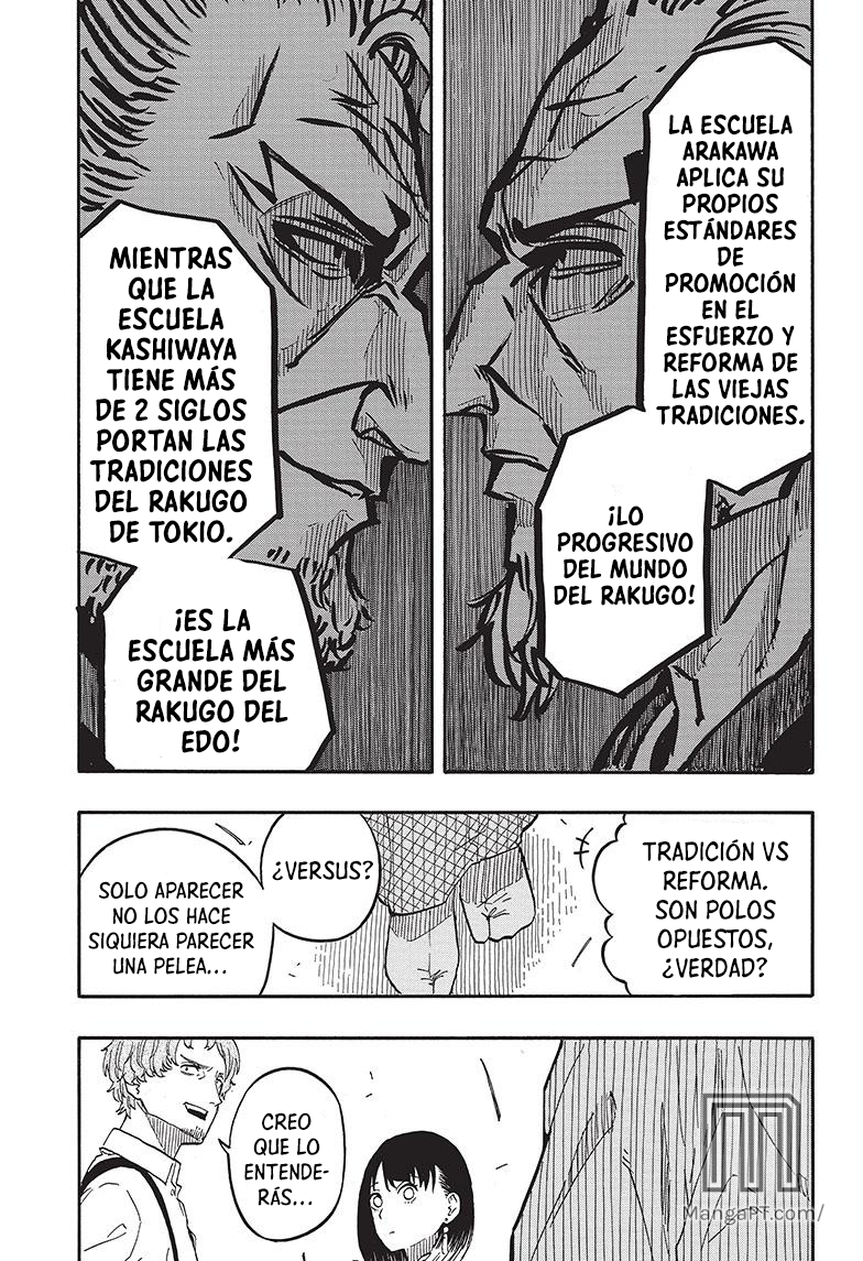 Akane-banashi Capitulo 43: El chico bendecido página 8