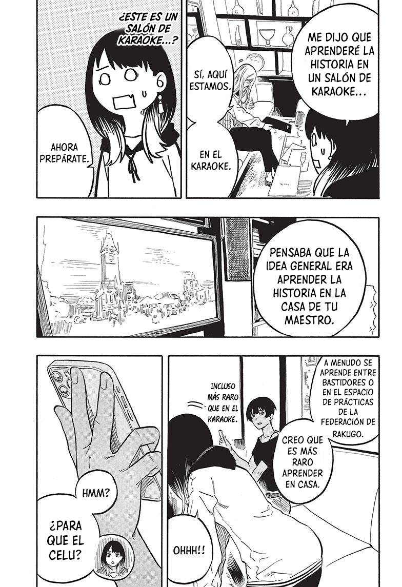Akane-banashi Capitulo 44: Primera práctica del camino. página 10