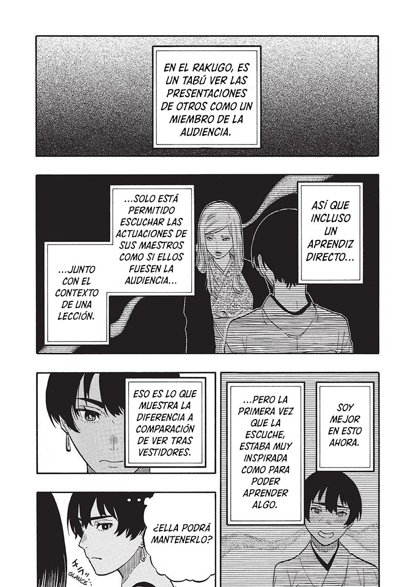 Akane-banashi Capitulo 44: Primera práctica del camino. página 14