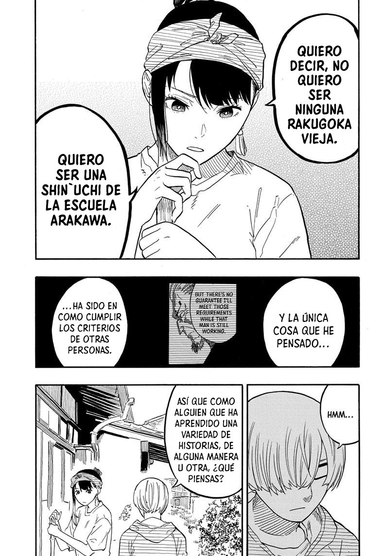 Akane-banashi Capitulo 45: Dos pasos. página 10