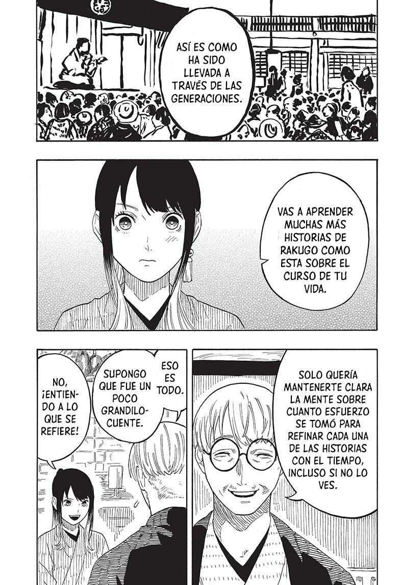 Akane-banashi Capitulo 50: El deseo de la maestra. página 16