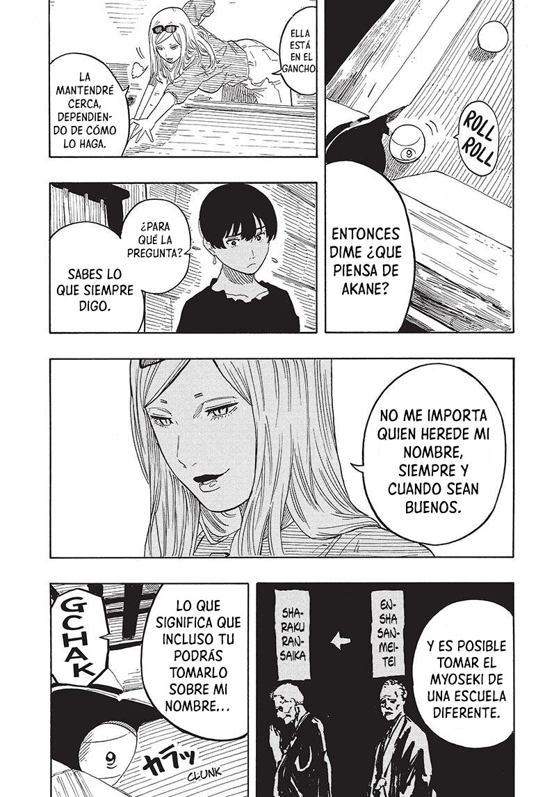 Akane-banashi Capitulo 50: El deseo de la maestra. página 18