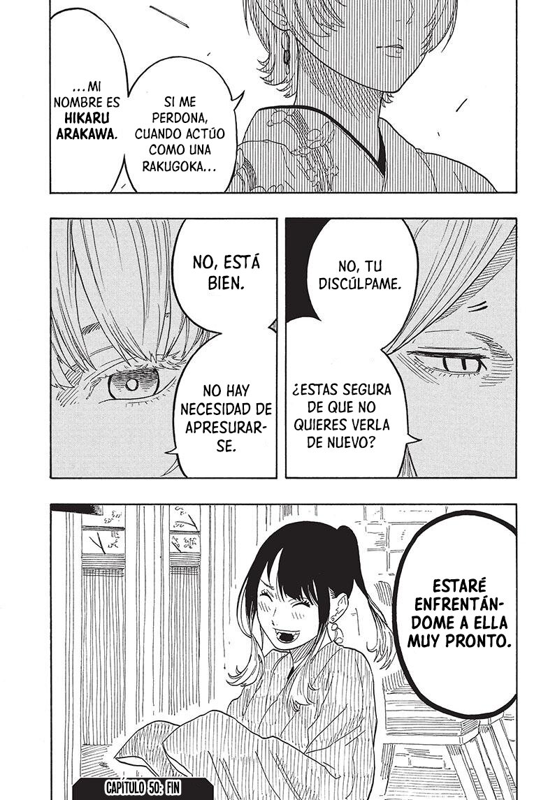 Akane-banashi Capitulo 50: El deseo de la maestra. página 20