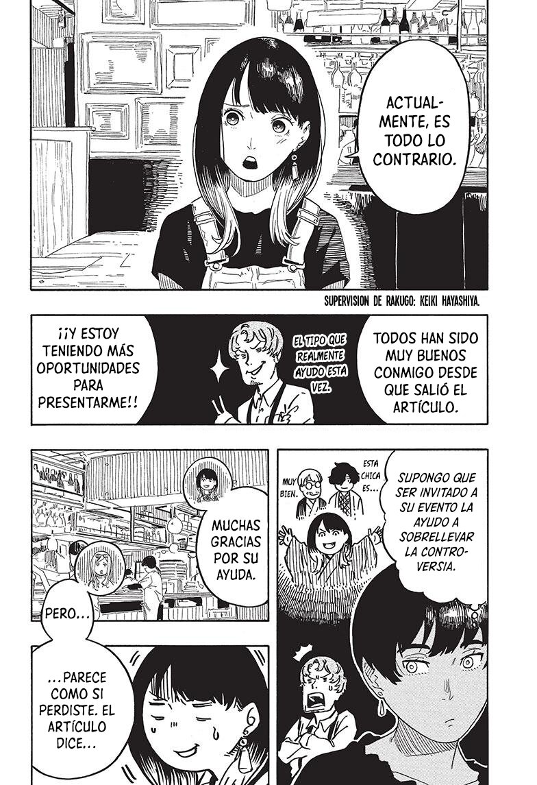 Akane-banashi Capitulo 50: El deseo de la maestra. página 3