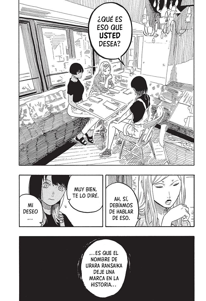Akane-banashi Capitulo 50: El deseo de la maestra. página 8