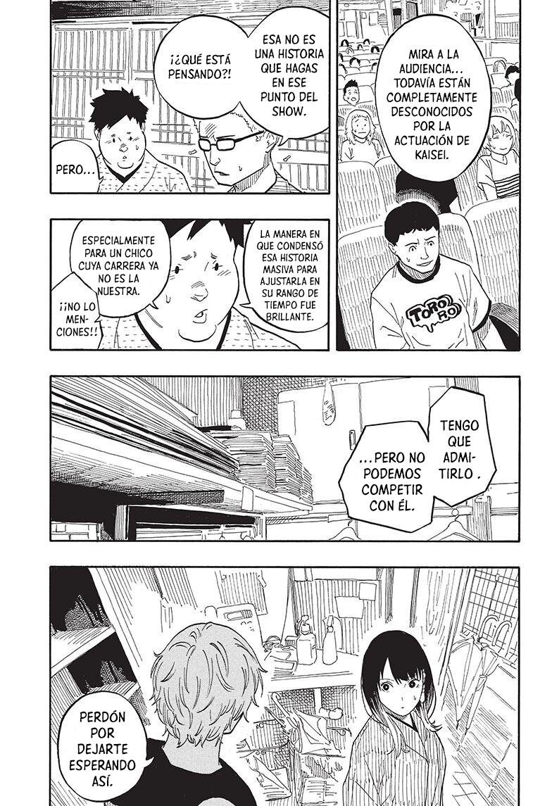 Akane-banashi Capitulo 53: Noticias fascinantes página 12