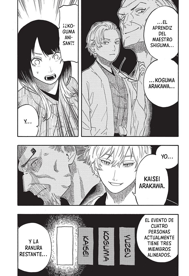 Akane-banashi Capitulo 53: Noticias fascinantes página 14