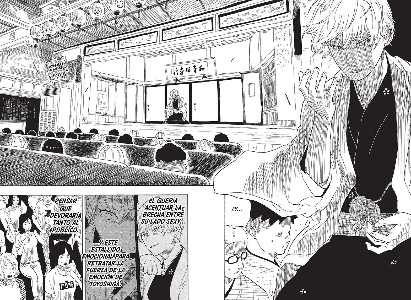 Akane-banashi Capitulo 53: Noticias fascinantes página 3